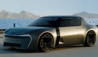 Skoda 1000 MBX four-seater concept - front 3/4